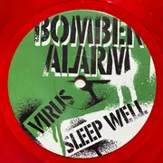 7inch Vinyl Single - Dean Dirg / Bombenalarm - Dean Dirg / Bombenalarm - red transparen pressing