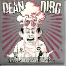 10'' - Dean Dirg - Three Successive Blasts - Pink/Silver Marble Vinyl , Silkscreened Cover