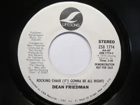 Dean Friedman - Rocking Chair (It's Gonna Be Alright)