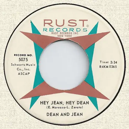Dean & Jean - Hey Jean, Hey Dean