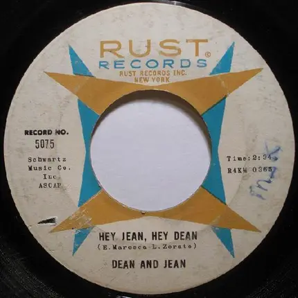 Dean & Jean - Hey Jean, Hey Dean