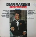 LP - Dean Martin - Dean Martin's Greatest Hits, Volume 2