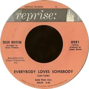 Dean Martin - Everybody Loves Somebody