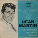 7'' - Dean Martin - Return To Me
