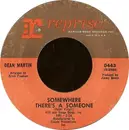 7'' - Dean Martin - Somewhere There's A Someone / That Old Clock On The Wall