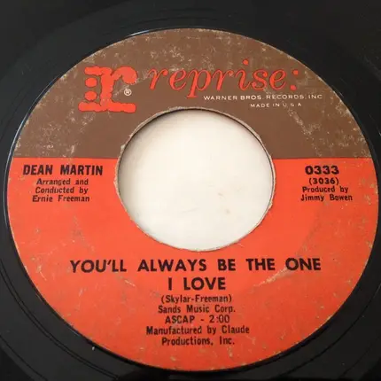 Dean Martin - You're Nobody 'Til Somebody Loves You