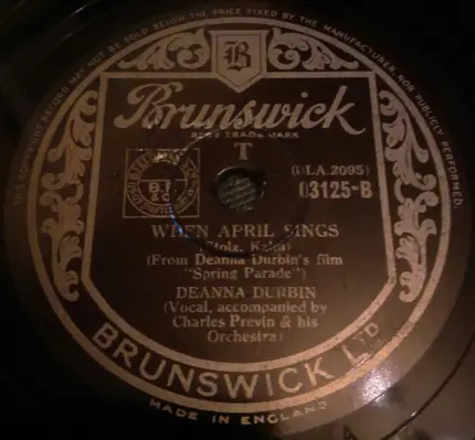 Deanna Durbin - Waltzing In The Clouds / When April Sings