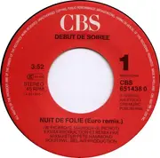 7inch Vinyl Single - Début De Soirée - Nuit De Folie