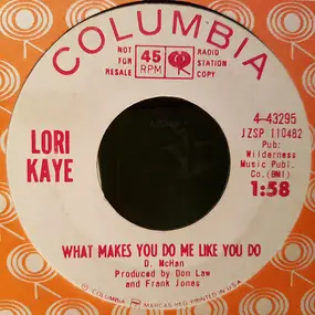 Debbie Lori Kaye - What Makes You Do Me Like You Do