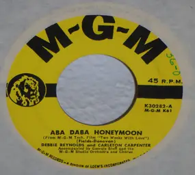 Debbie Reynolds - Aba Daba Honeymoon / Row, Row, Row