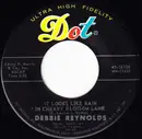 7inch Vinyl Single - Debbie Reynolds - It Looks Like Rain In Cherry Blossom Lane