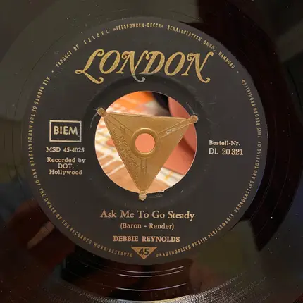 Debbie Reynolds - Am I That Easy To Forget / Ask Me To Go Steady