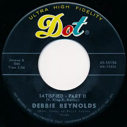 Debbie Reynolds - It Looks Like Rain In Cherry Blossom Lane