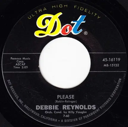 Debbie Reynolds - I'll Pretend / Please