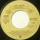 7inch Vinyl Single - Debby Boone - You Light Up My Life / Hasta Mañana