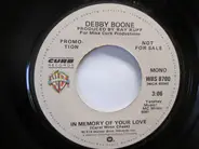 Debby Boone - In Memory Of Your Love