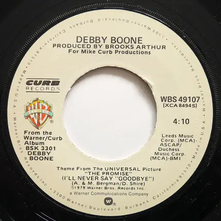 Debby Boone - Everybody's Somebody's Fool / The Promise