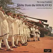 LP - Deben Bhattacharya - Music From The Himalayas - + booklet