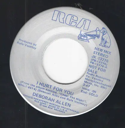 Deborah Allen - I Hurt For You