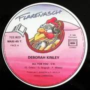 12inch Vinyl Single - Deborah Kinley - All For You