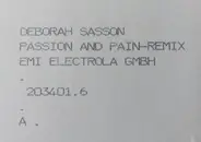 Deborah Sasson - Passion And Pain (Remix)
