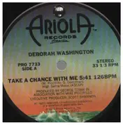 12inch Vinyl Single - Deborah Washington - Take A Chance With Me / Fire