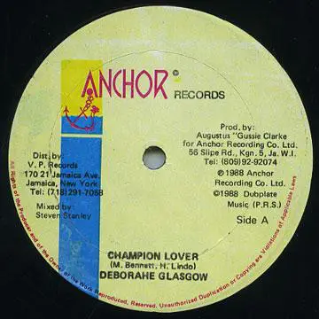 Deborahe Glasgow - Champion Lover