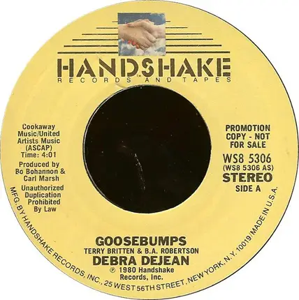 Debra Dejean - Goosebumps