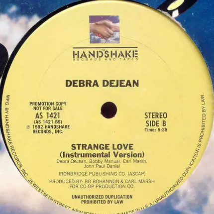 Debra Dejean - Strange Love