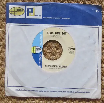 December's Children - I've Been Hurt / Good Time Boy