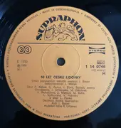 LP - Dechová Hudba Supraphon - 50 Let České Lidovky