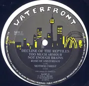 12inch Vinyl Single - Decline Of The Reptiles - Too Much Armour Not Enough Brains