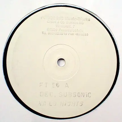 Decomposed Subsonic - Wild Nights
