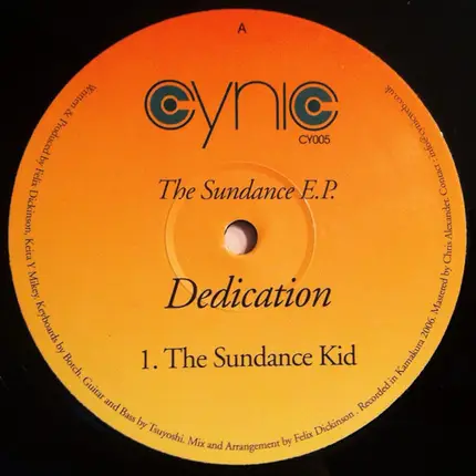 Dedication - The Sundance E.P.