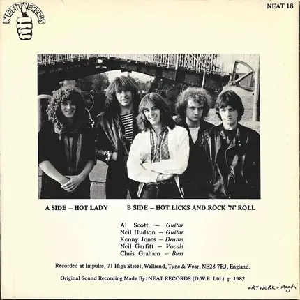 Dedringer - Hot Lady / Hot Licks & Rock 'N' Roll