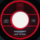 7inch Vinyl Single - Dee Clark - Raindrops / Just Keep It Up - Columbia Pitman
