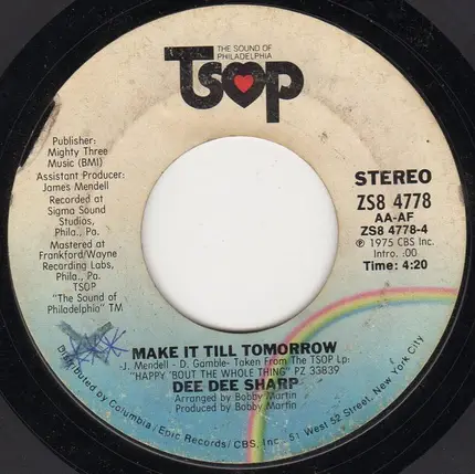 Dee Dee Sharp Gamble - I'm Not In Love