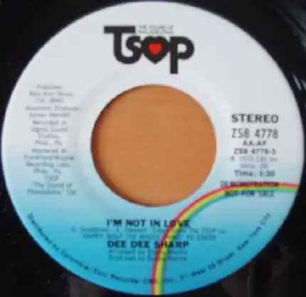 Dee Dee Sharp Gamble - I'm Not In Love