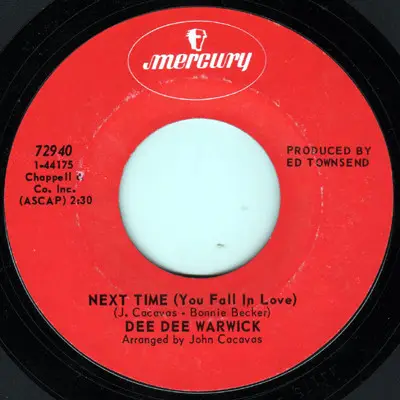 Dee Dee Warwick - Next Time (You Fall In Love) / Ring Of Bright Water