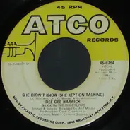Dee Dee Warwick With The Dixie Flyers - She Didn't Know: The Atco Sessions