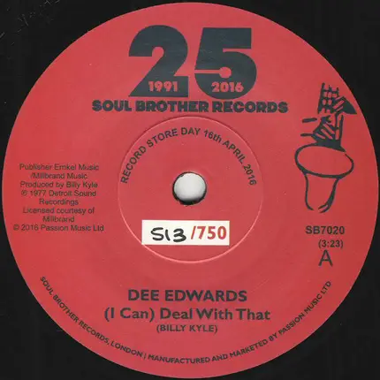 Dee Edwards - I Can Deal With That