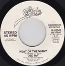 7inch Vinyl Single - Dee Jay - Heat Of The Night - Promo