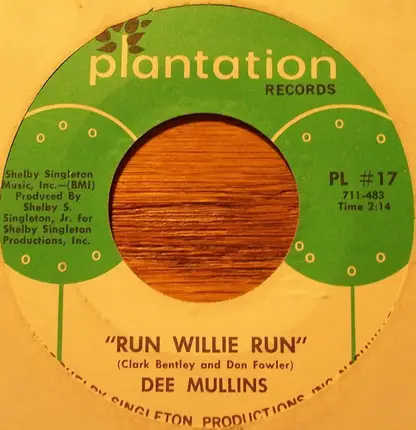 Dee Mullins - Run Willie Run / The Big Man