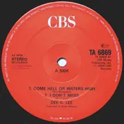 12'' - Dee C. Lee - Come Hell Or Waters High