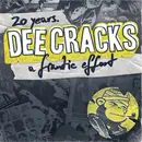 10'' - DeeCracks - 20 Years. A Frantic Effort - Insert, Clear Black w/ Neon Yellow Splatter Vinyl