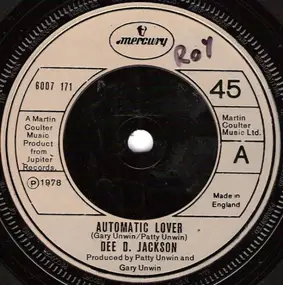 Dee D. Jackson - Automatic Lover