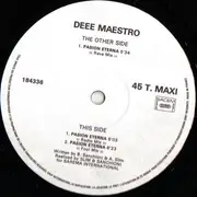12inch Vinyl Single - Deee Maestro - Pasion Eterna