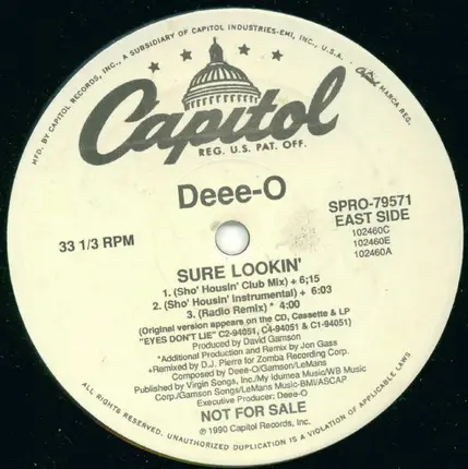 Deee-O - Sure Lookin'