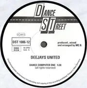 12inch Vinyl Single - Deejays United - Dance Computer One
