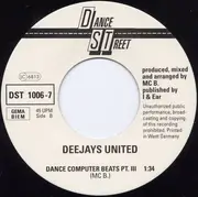 7inch Vinyl Single - Deejays United - Dance Computer One